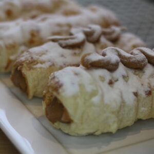 Cannoli de doce de leite
